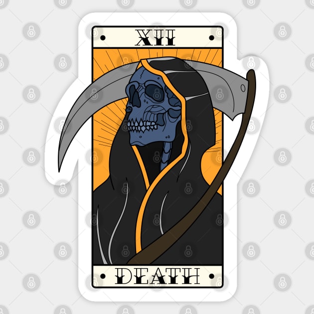 Death Tarot Sticker by Jessimk